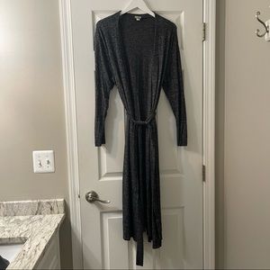 A New Day Long Grey Cardigan Size M